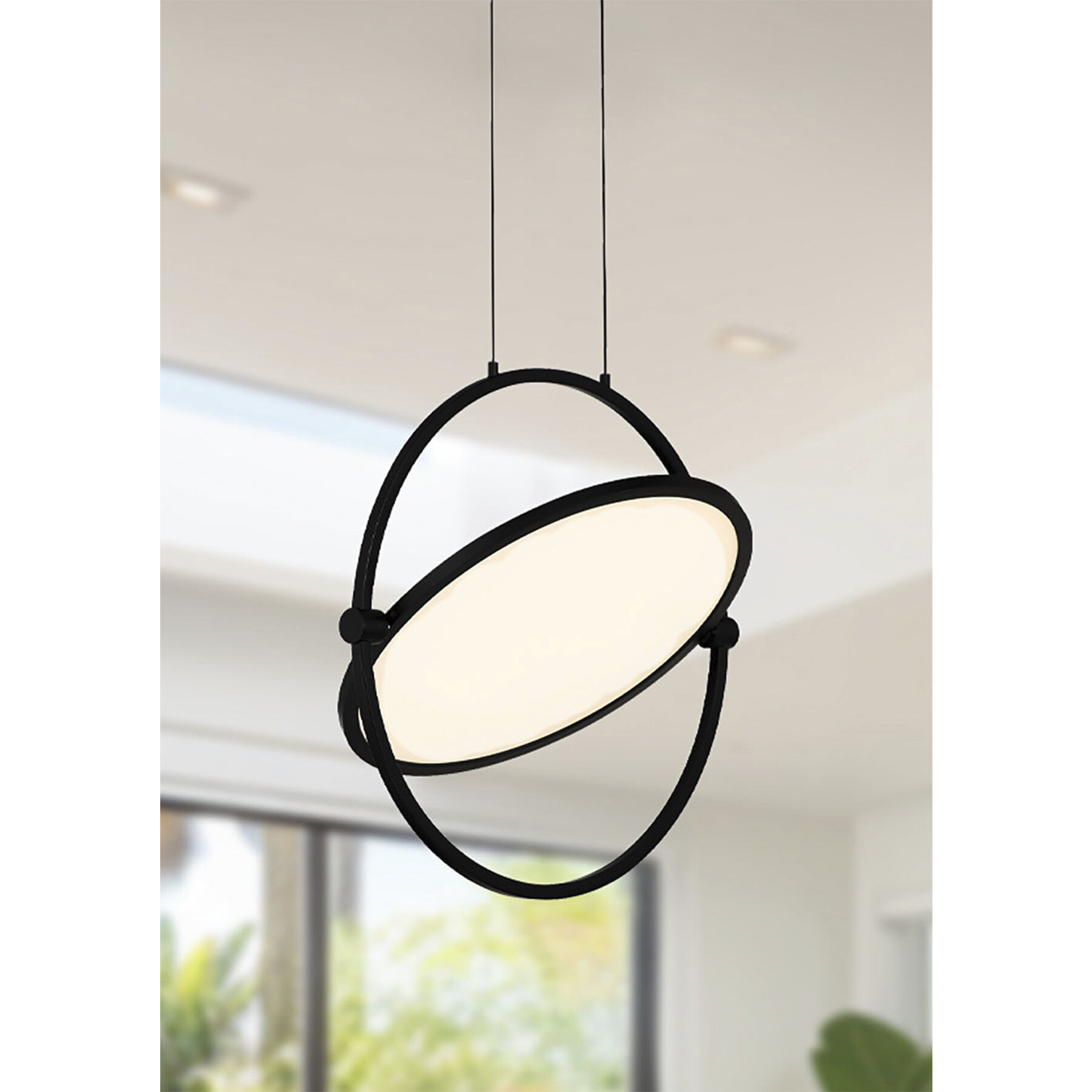 Studio 23 LED 18.38 inch Coal Pendant Ceiling Light